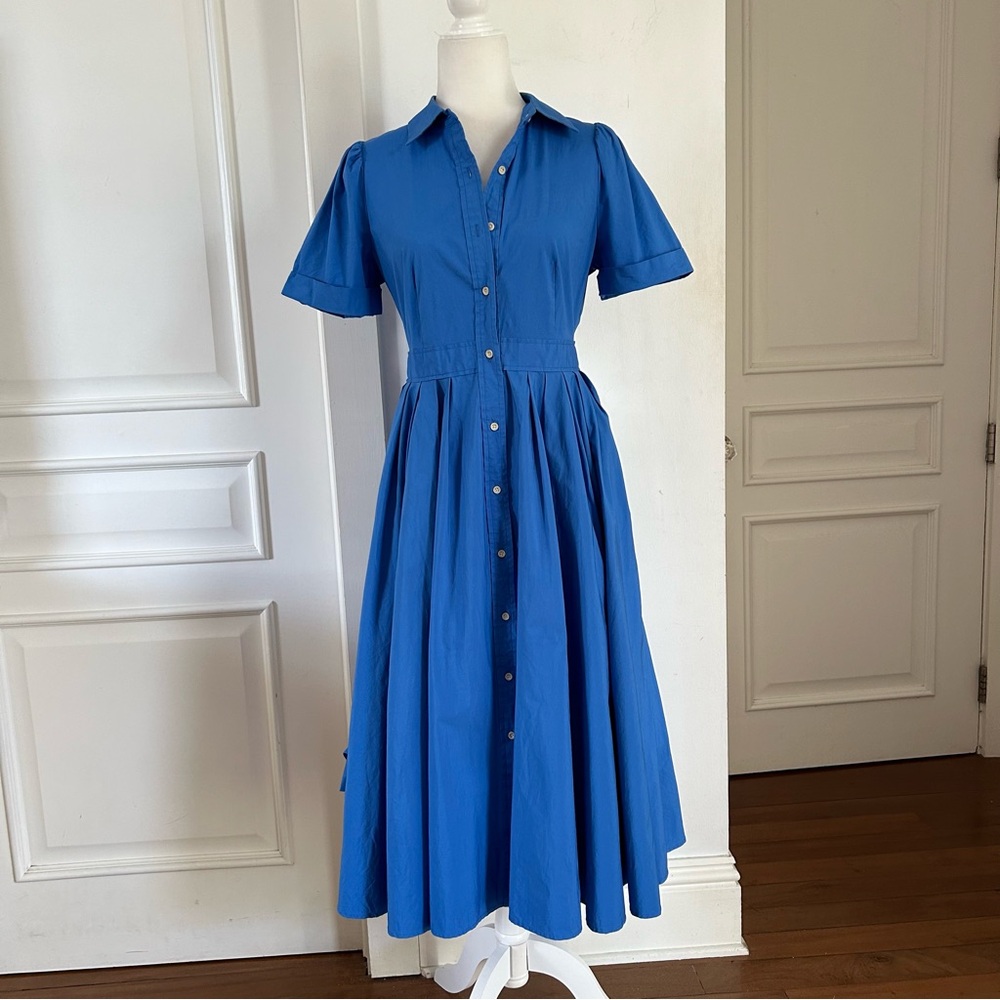 Alexis Blue Midi Dress